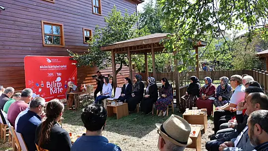Bilim kafe etkinliği düzenlendi