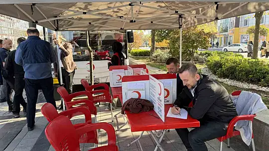 AK Parti'den kan bağışı