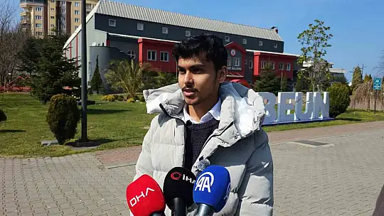 Uluslararası öğrenciler, savaşların son bulması temennisinde bulundu