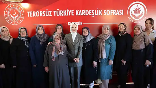 'Terörsüz Türkiye Kardeşlik Sofrası' buluşmaları devam ediyor