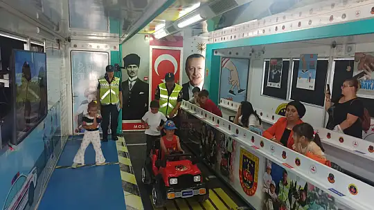 Trafik Eğitim Tırı Bartın'da