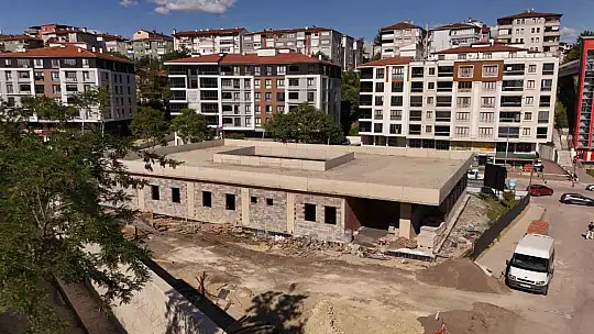 100 öğrenciye hizmet verecek kreşin yapımı sürüyor