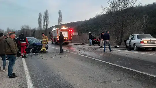 Bartın'da feci kaza