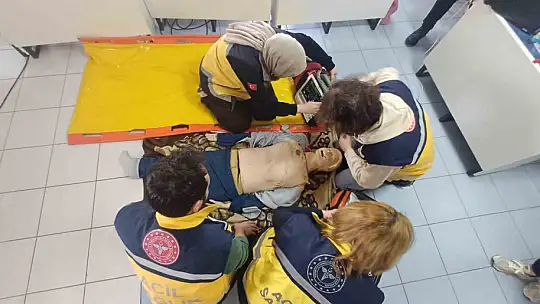 112 personeli eğitimden geçti