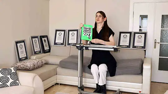 12 yılda 8 kez Guinness Rekorlar Kitabı'na girdi