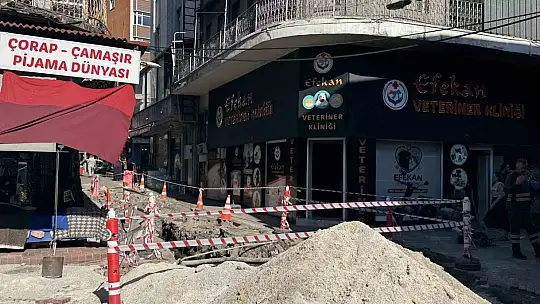15 gün önce açılan çukur esnafı çileden çıkarttı