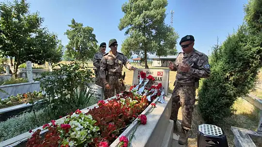 15 Temmuz şehidini silah arkadaşları unutmadı