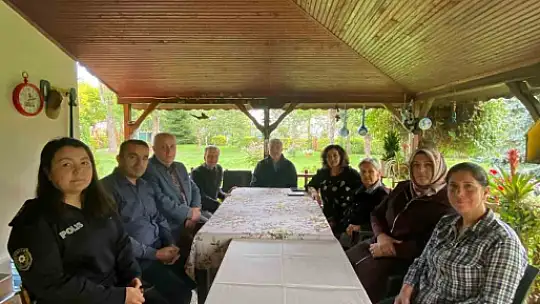 15 Temmuz şehidinin ailesine ziyaret
