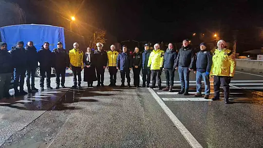 2025 yılın son uygulamasını Vali Arslan yaptı