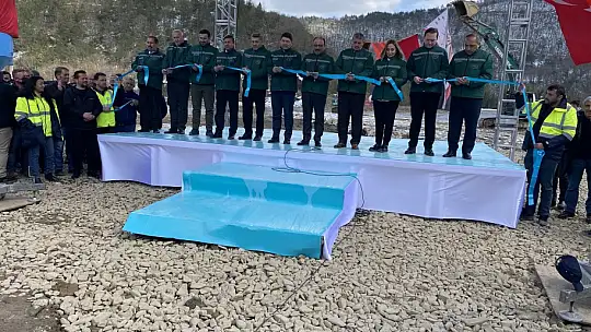 Bahçecik Yeraltı Barajı hizmete alındı