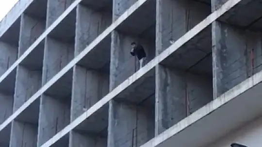 309 bin TL ceza yiyen sürücü inşaata çıktı