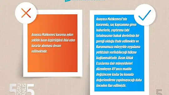 Basın İlan Kurumundan 5 doğru 5 yanlış