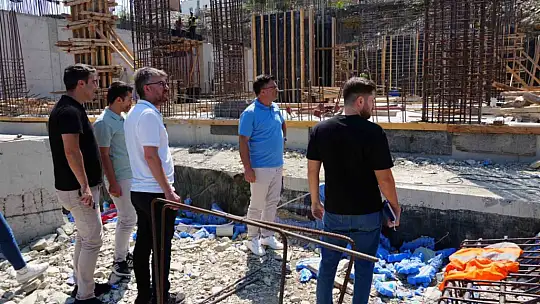400 kapasiteli Akçakoca yurt binası hızla yükseliyor