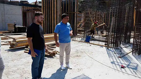 400 kapasiteli Akçakoca yurt binası hızla yükseliyor