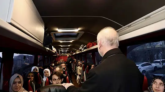 Duygu dolu anlar yaşandı