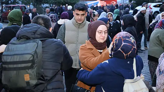 Duygu dolu anlar yaşandı