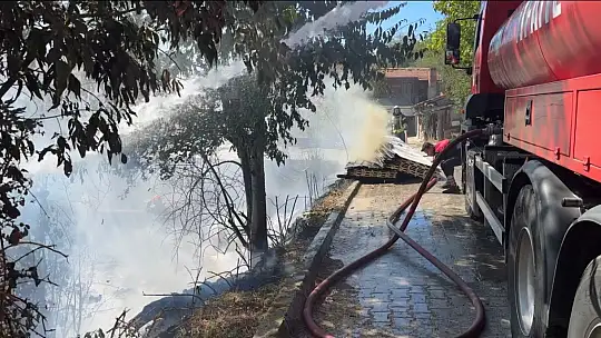 Bartın'da yangın alarmı