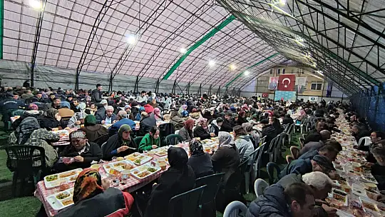 Abdipaşa'da iftar coşkusu yaşandı