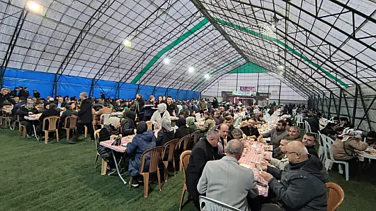 Abdipaşa'da iftar coşkusu yaşandı