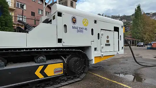 500 bin dolara ithal edilen maden makinesini Zonguldak'ta 200 bin dolara geliştirdiler