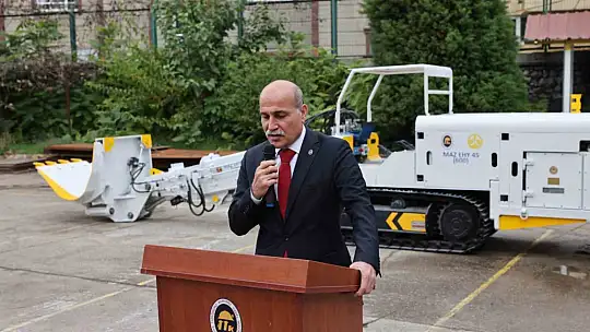 500 bin dolara ithal edilen maden makinesini Zonguldak'ta 200 bin dolara geliştirdiler