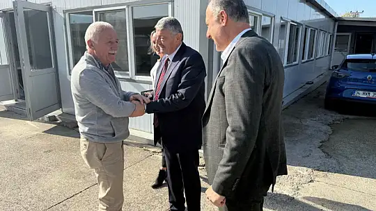 MHP MYK Üyesi Akın'dan OSB'de ziyaretler