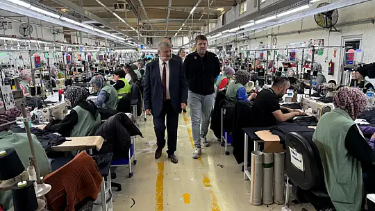 MHP MYK Üyesi Akın'dan OSB'de ziyaretler