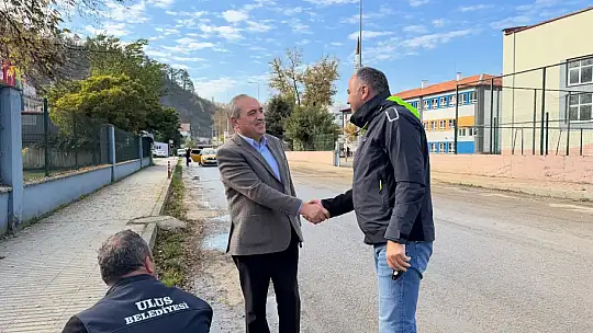 Başkan Uzun yerinde inceledi