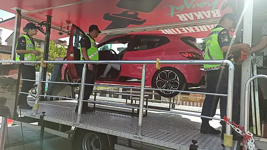 Trafik Eğitim Tırı Bartın'da