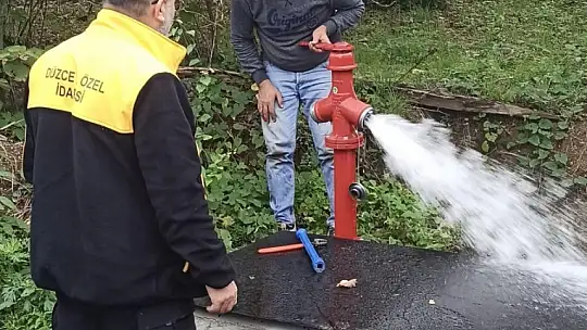 8 bin 100 metrelik içme suyu hattı döşendi