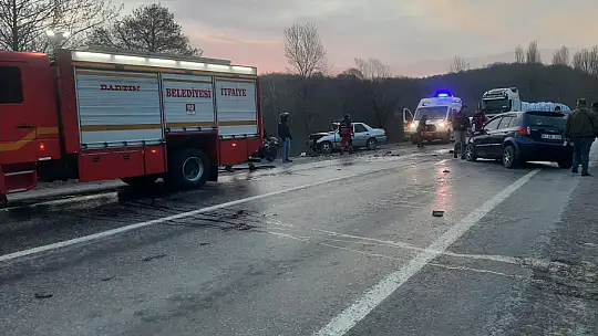 Bartın'da feci kaza