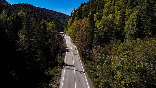 Abant Gölü Milli Parkı'nda renk cümbüşü