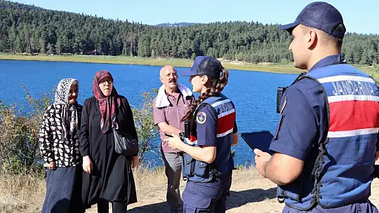 Abant'ın huzur ve güvenliği Nevin Teğmen'e emanet
