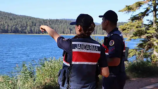 Abant'ın huzur ve güvenliği Nevin Teğmen'e emanet