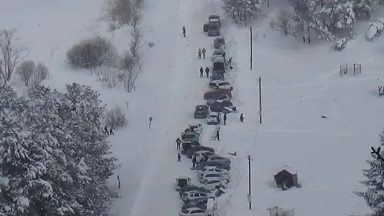 Abant'ta hem eğlence hem de çile