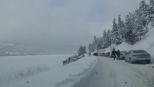 Abant'ta hem eğlence hem de çile