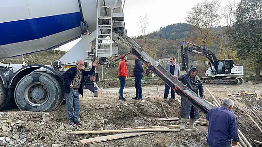 Abdipaşa'da doğal gaz çalışmalarına başlandı