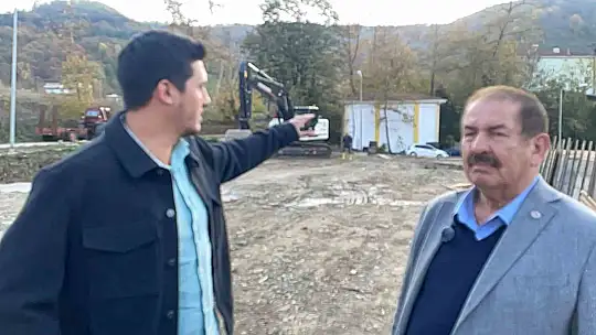 Abdipaşa'da doğal gaz çalışmalarına başlandı