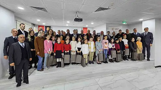 Adalet Bakanı Yılmaz Tunç'un hediyeleri öğrencilere ulaştırıldı