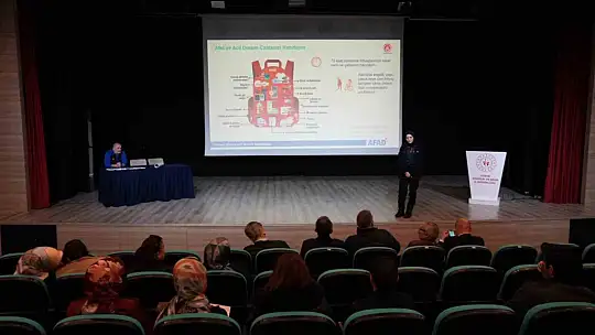 AFAD'dan sivil savunmacılara eğitim
