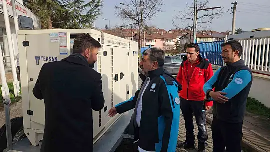 Afetlere hazırlıkta UMKE'ye mobil enerji desteği