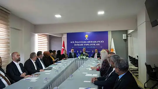AK Parti Genel Başkan Yardımcısı Yalçın: