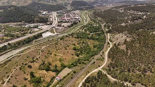 AK Parti heyeti'nden TCDD gar sahasının taşınacağı Kızılcaören bölgesinde inceleme
