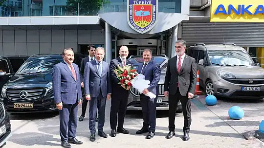 AK Parti İstanbul Milletvekili Soylu'dan TŞOF'a ziyaret