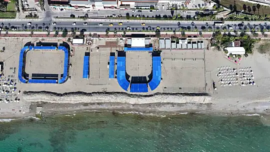 Alanya Belediyesi'nden ücretsiz plaj voleybolu etkinliği ve halk turnuvası