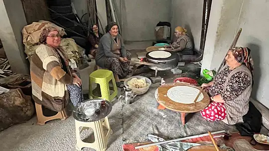 Alaplı'da 500 yıllık yufka ekmek geleneği sürdürülüyor