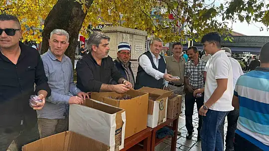 Alaplı'da Ahilik Haftası'nda lokma ikram edildi