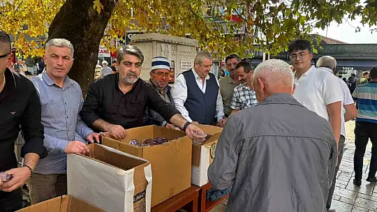 Alaplı'da Ahilik Haftası'nda lokma ikram edildi