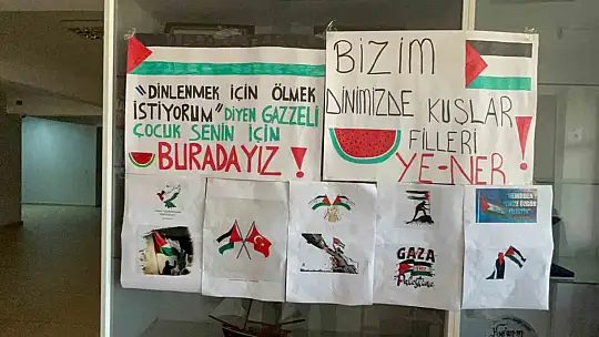 Alaplı'da Gazze'ye yardım desteği düzenlendi