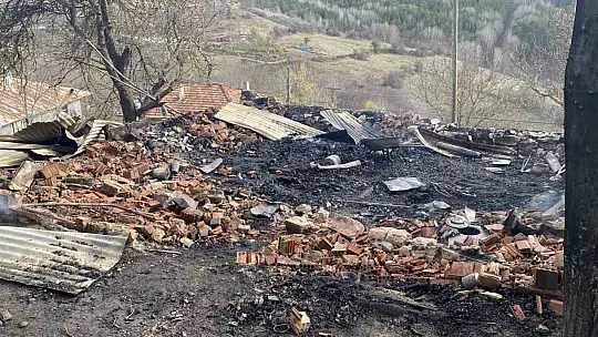 Alevlere teslim olan evde yanarak hayatını kaybetti
